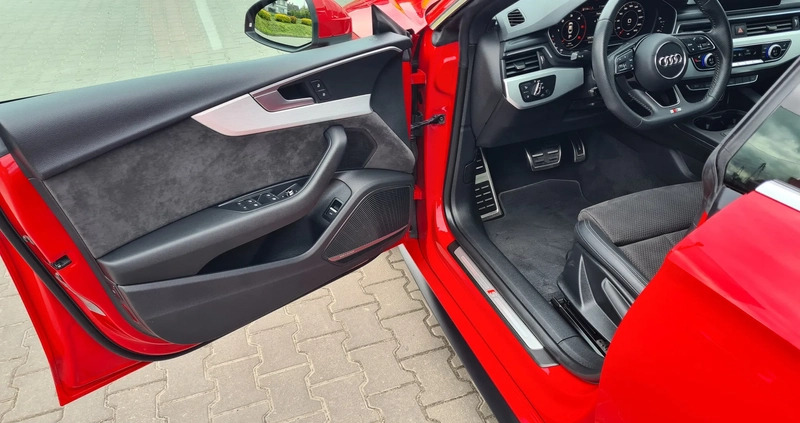 Audi A5 cena 133500 przebieg: 69000, rok produkcji 2017 z Lipno małe 596